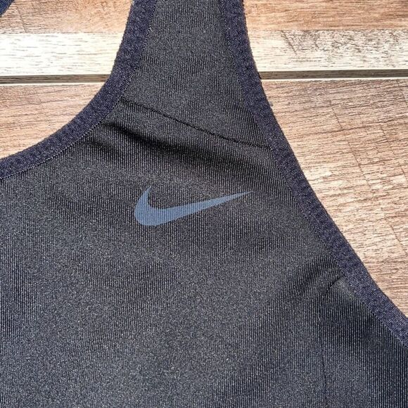 Nike Womens Dri-Fit Scoop Neck Racerback‎ Sports Bra Set of 2 Blue Black Large - Picture 4 of 8